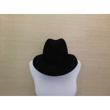 $65 JCREW Classic Fedora Hat Black Wool Winter Fall Cap b3486  SM  eb-57154757